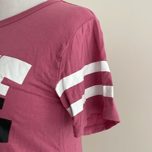 Black & white love soft T-shirt gather in the front NO boundaries Womens XS - Picture 3 of 7